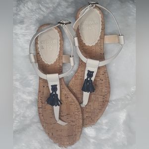 NWOT Crown & Ivy Sandels Size 6M